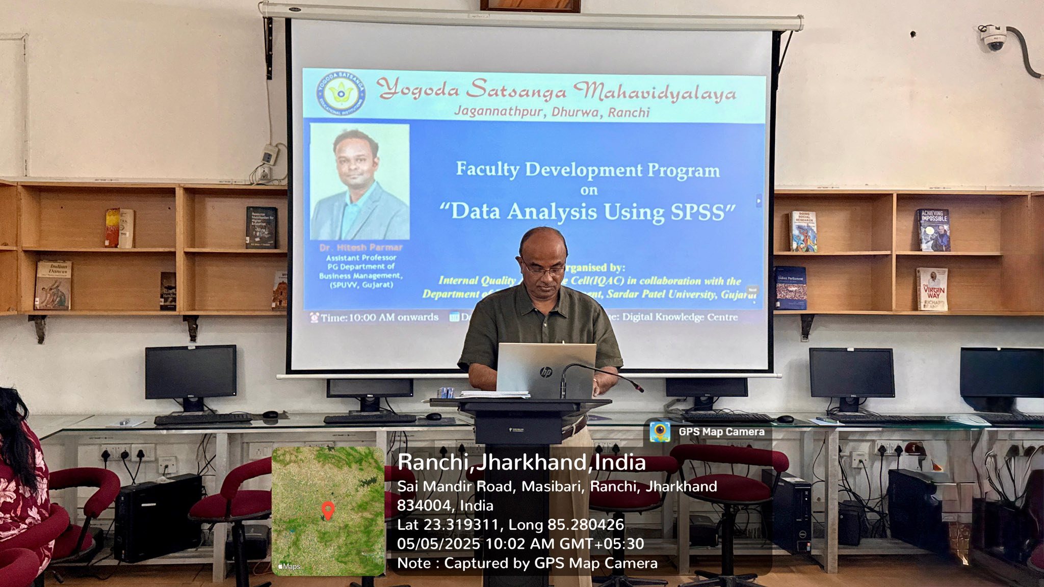 5- Day Faculty Development Programme on Data Analysis Using SPSS